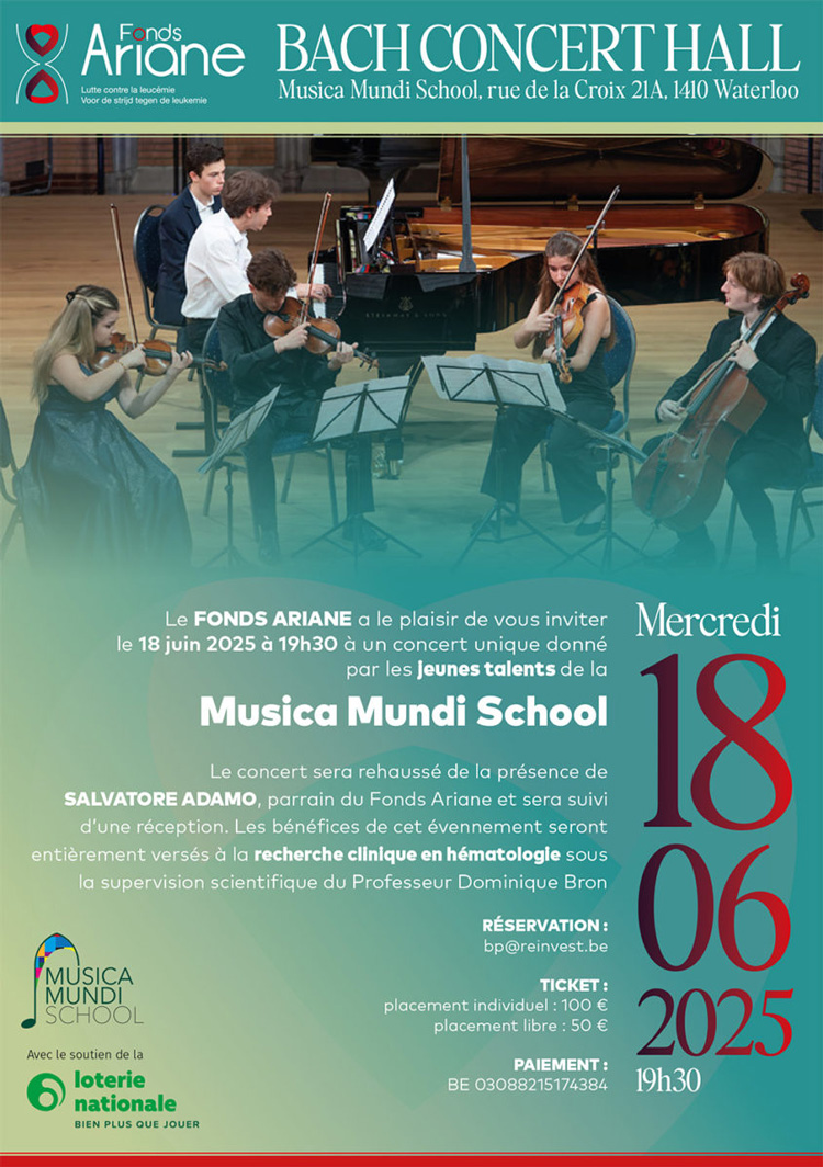 Affiche concert Fonds Ariane